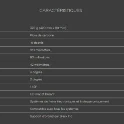 COMBO CINTRE POTENCE BLACK INC -ROUES Freestyle Grand Boutique capture799