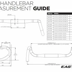 Cintre EASTON EA50 AX -ROUES Freestyle Grand Boutique easton ax handlebar dimension sizing