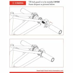 HUBGUARD CINEMA VR ARRIERE UNIVERSEL -ROUES Freestyle Grand Boutique hubguard cinema vr arriere universel 1