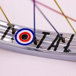 Total-BMX ROUE AVANT TOTAL TECHFIRE CHROME/RAINBOW -ROUES Freestyle Grand Boutique roue avant total techfire chromerainbow 2