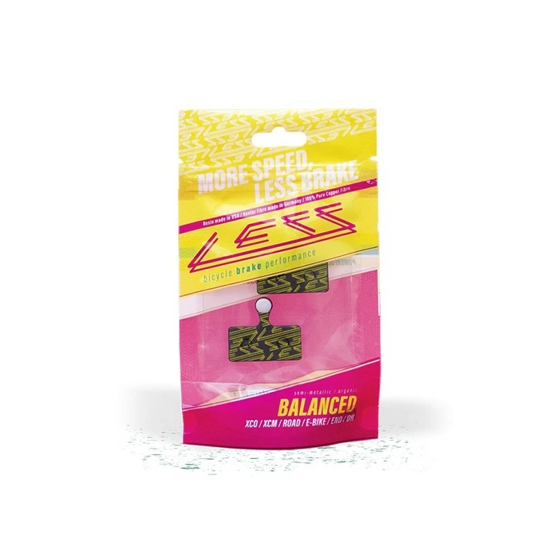 PLAQUETTES DE FREIN LESS BALANCED - SRAM 3 PLAQUETTES DE FREIN LESS BALANCED - SRAM